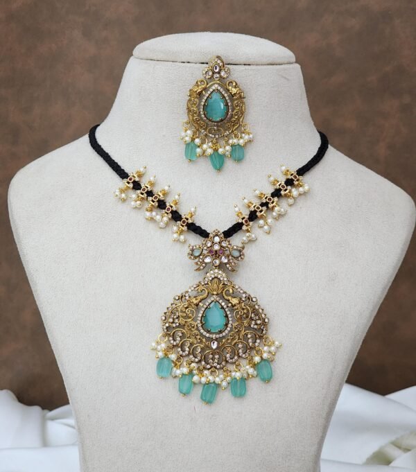 Premium Victoria Necklace (Multi Colors) - Image 2