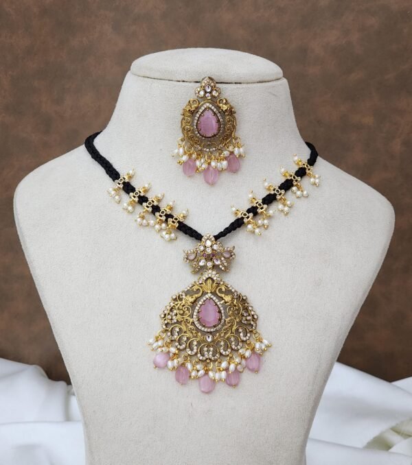 Premium Victoria Necklace (Multi Colors) - Image 3