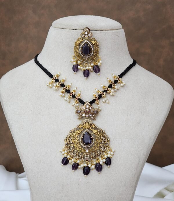 Premium Victoria Necklace (Multi Colors) - Image 5
