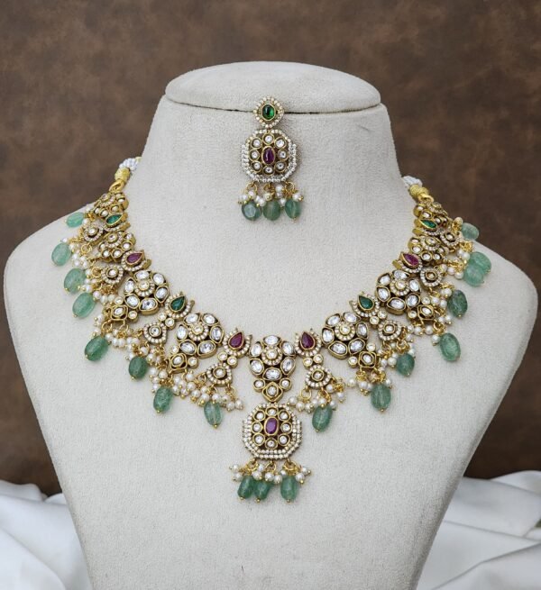 Premium Mossanite Bridal Necklace