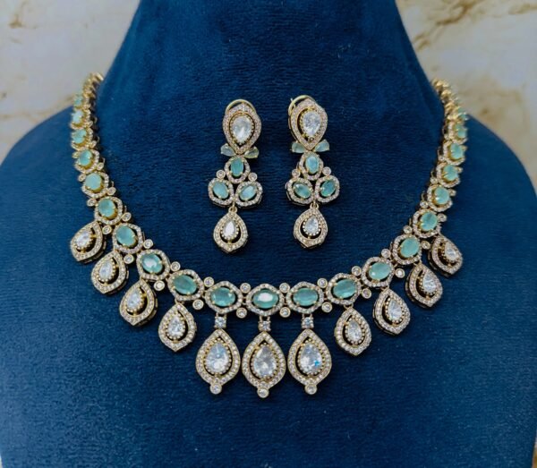 Premium Mossanite Bridal Necklace