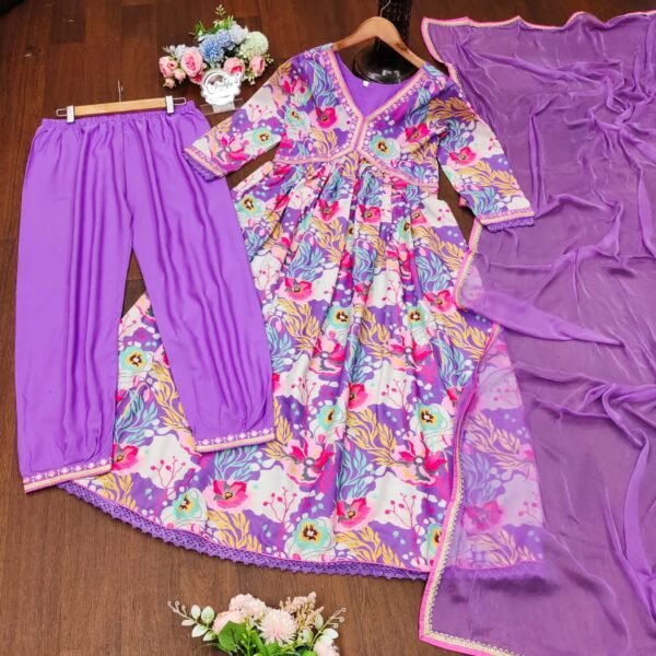 Cotton Masleen ALIA CUT Suit Set - Image 4